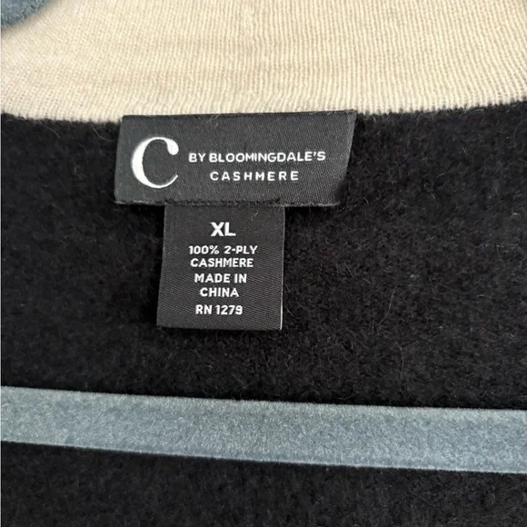 C By Bloomingdale’s 100% Cashmere Cardigan - Picture 2 of 5